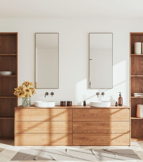 22 texture vanity